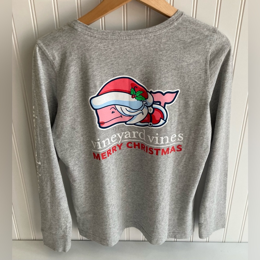 Vineyard Vines Womens Mrs. Claus T-shirt XS NWT